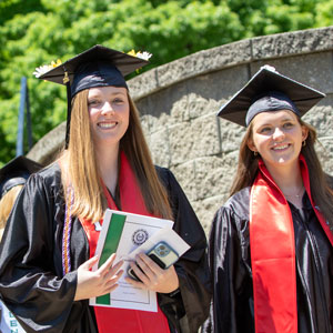 CMU students at graduation